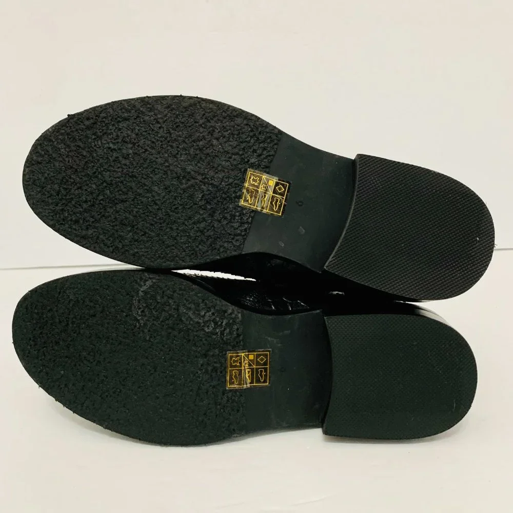 JEFFREY CAMPBELL LEATHER SNAKESKIN EMBOSSED ANKLE BOOTIE BOOTS NWOT - Picture 5 of 11